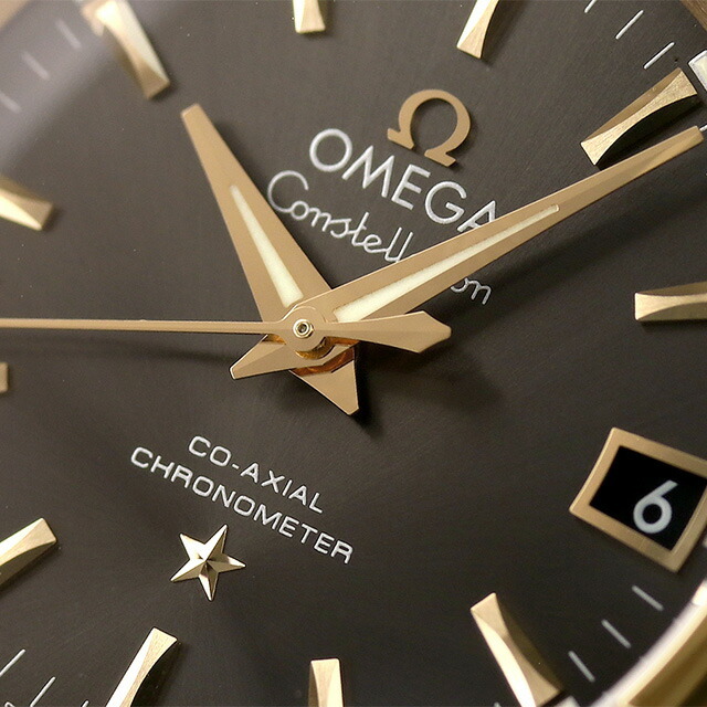 オメガ OMEGA 腕時計 メンズ 123.20.35.20.06.001 コンステレーション 34mm CONSTELLATION 34mm 自動巻き（2500） グレーxシルバー/イエローゴールド アナログ表示