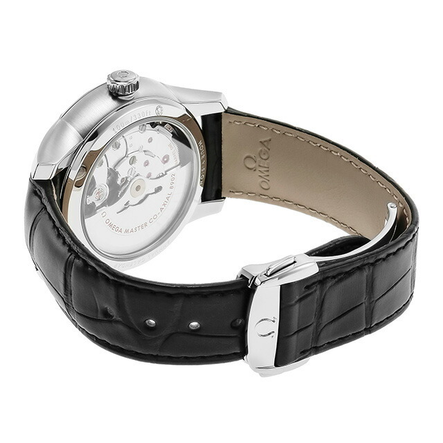 OMEGA(オメガ)の【新品】オメガ OMEGA 腕時計 メンズ 433.13.41.22.02.001 デビル アワービジョン 41mm DE VILLE HOUR VISION 41mm 自動巻き（8902） シルバーxブラック アナログ表示 メンズの時計(腕時計(アナログ))の商品写真
