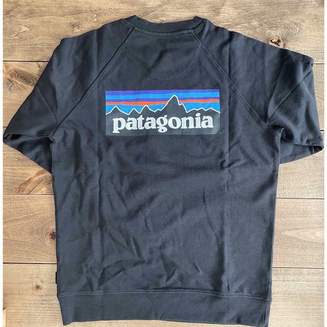 patagonia(パタゴニア)のパタゴニアP-6 ロゴ・オーガニック・クルー・スウェットシャツ　サイズS メンズのトップス(スウェット)の商品写真