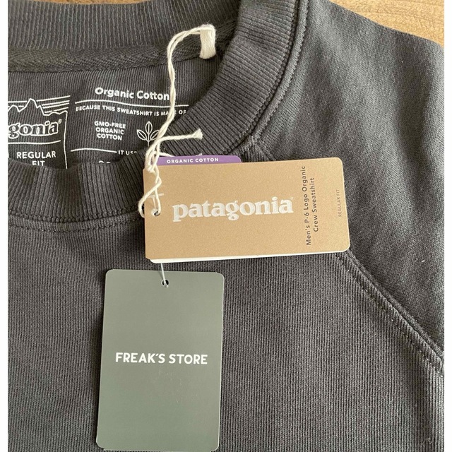 patagonia(パタゴニア)のパタゴニアP-6 ロゴ・オーガニック・クルー・スウェットシャツ　サイズS メンズのトップス(スウェット)の商品写真