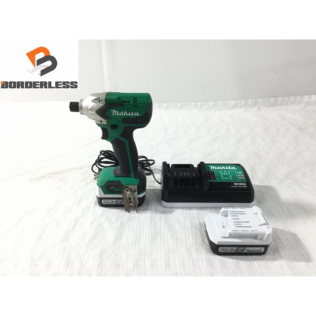☆中古品☆ makita マキタ 14.4V 充電式 インパクトドライバ M697DSX バッテリー 2個 充電器付 67409 | フリマアプリ ラクマ