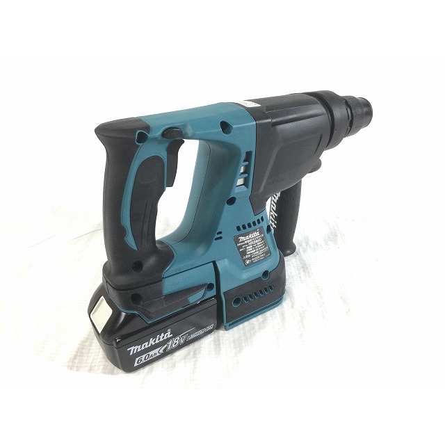 ☆未使用品☆makita マキタ 18V 24mm 充電式ハンマドリル HR244DRGX バッテリー2個(6.0Ah) 充電器 ケース付  ハンマードリル 67851