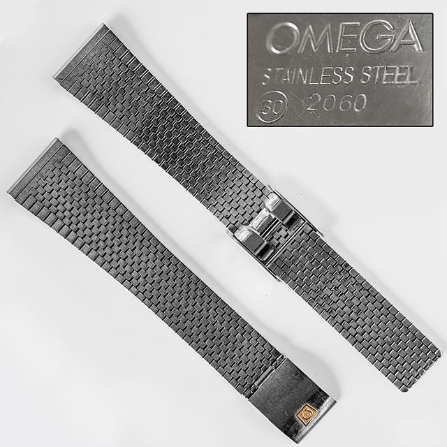 OMEGA(オメガ)の(72.5) 純正美品 ★ オメガ ★ 19mm 1960年代 メッシュブレス メンズの時計(金属ベルト)の商品写真