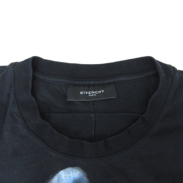 ジバンシィ Tシャツ シャーク サメ プリント 半袖 S ブラック ■SM0