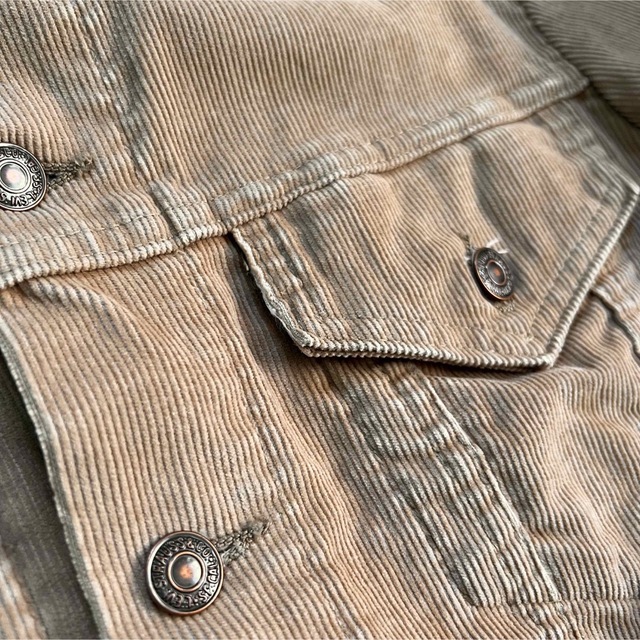 Levi's - 70's USA製 Levi's 70505 コーデュロイJKT 40 ベージュの通販