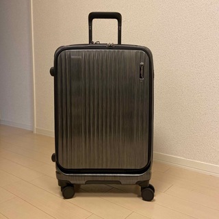 スーツケース キャリーケース 53L フロントポケット　無料手荷物　3〜4泊(スーツケース/キャリーバッグ)