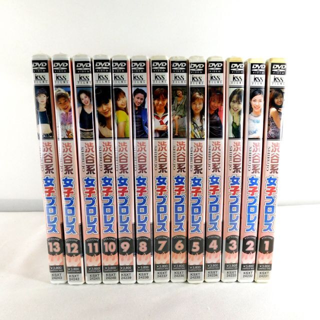 DVD「渋谷系 女子プロレス」全13巻セット テレビ朝日ドラマ