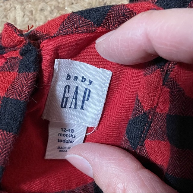 babyGAP(ベビーギャップ)のbaby GAPワンピース キッズ/ベビー/マタニティのベビー服(~85cm)(ワンピース)の商品写真