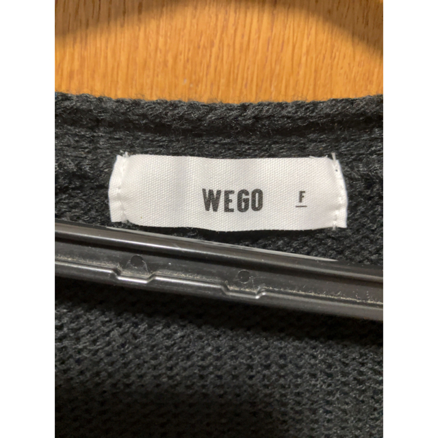 WEGO(ウィゴー)の【未使用】WEGO ショートカーディガン　黒　フリーサイズ レディースのトップス(カーディガン)の商品写真