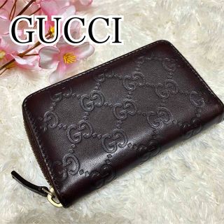 Gucci - ✨極美品✨ GUCCI コインケース カードケース GG柄 シマレザー ...