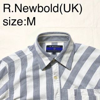 アールニューボールド(R.NEWBOLD)のR.Newbold(UK)ビンテージコットンストライプシャツ(シャツ)