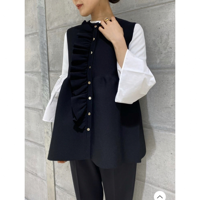 UNITED ARROWS - 新品未使用 ユナイテッドアローズ ニットフリルベスト