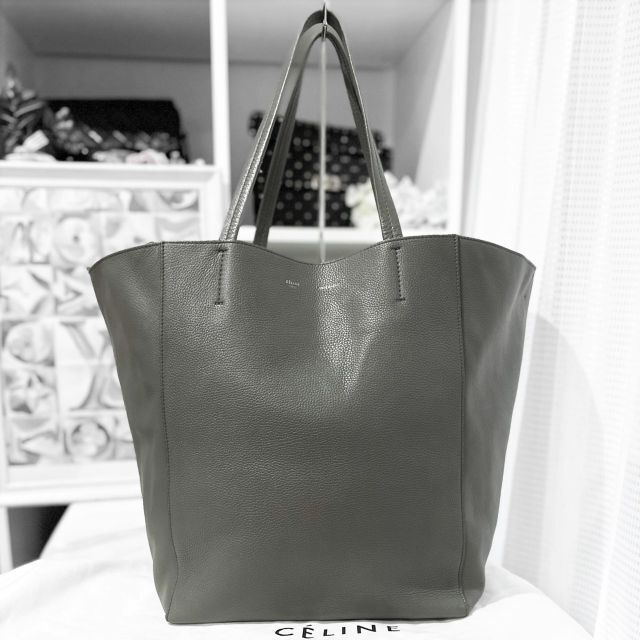 CELINE セリーヌ カバファントム グレー トートバッグ ハンドバッグ