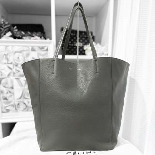 セリーヌ(celine)のセリーヌ　トートバッグ　カバ　ファントム　レザー　グレー(トートバッグ)