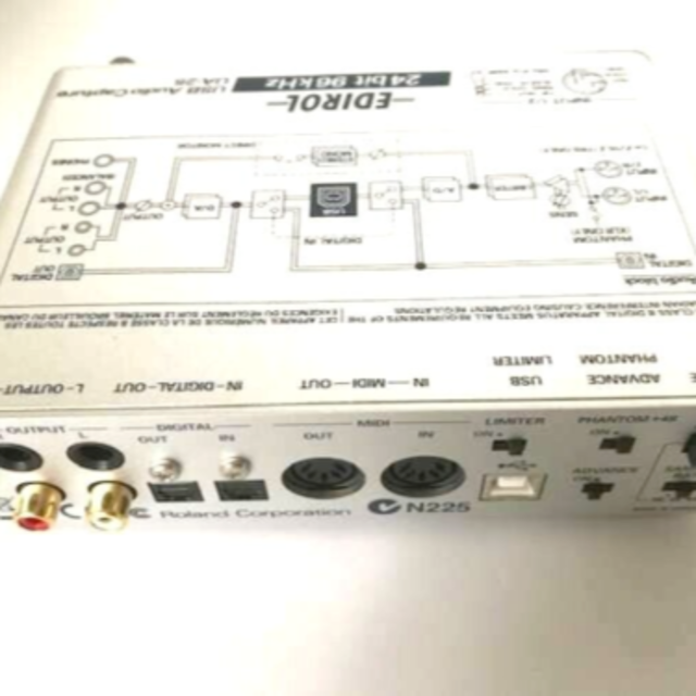 EDIROL USB Audio/MIDI Interface UA-25 5