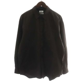 アレッジ(ALLEGE)のアレッジ THOMAS MASON スタンダードシャツ 長袖 4 XL 茶(シャツ)