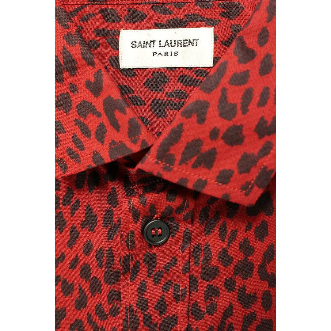 SAINT LAURENT PARIS サンローラン　レオパードシャツ