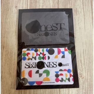 ストーンズ(SixTONES)のSixTONES ツアーステッカー　on est シール(アイドルグッズ)