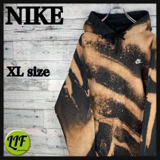 メール便対応! NIKE タイダイ染め ボックスロゴタイプ フーディー