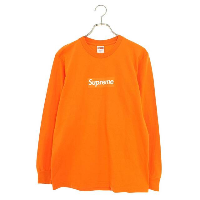 Supreme Box Logo L/S Tee Orange XL