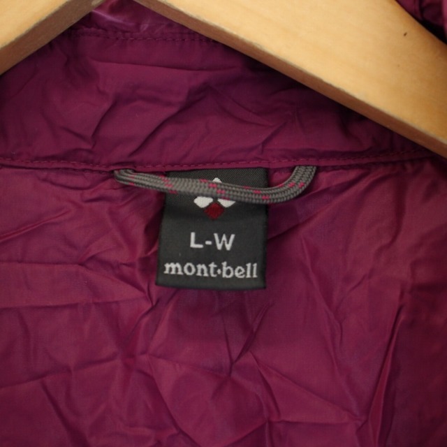 mont bell(モンベル)のモンベル ウインドブラスト パーカ ジャケット ジップアップ L 紫 レディースのトップス(パーカー)の商品写真