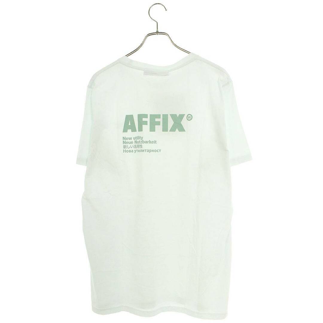 アフィックス  20AW  STANDARDISED LOGO T-SHIRT AW20TS08 ロゴTシャツ  メンズ XL