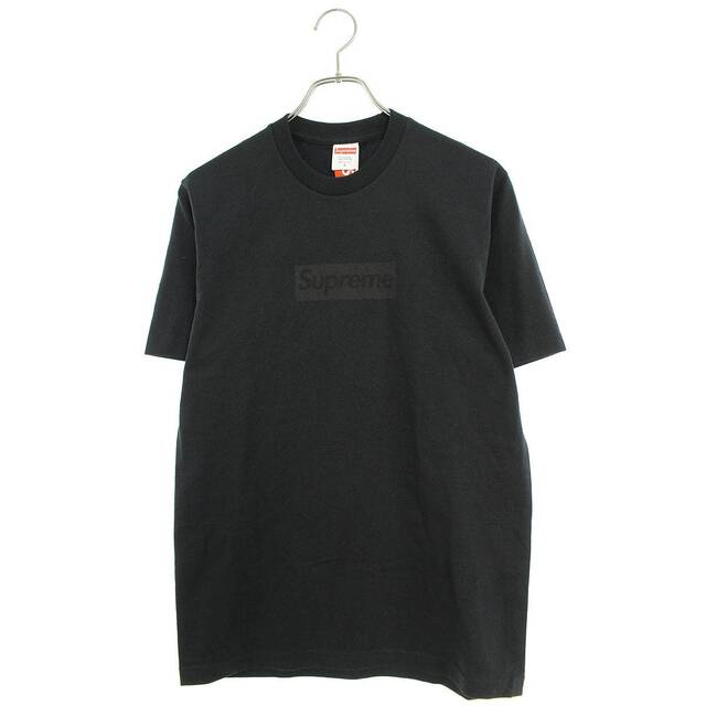 シュプリーム Tonal Box Logo Tee トーナルボックスロゴ 黒S - Tシャツ ...