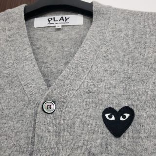 コムデギャルソン(COMME des GARCONS)の⭐美品⭐プレイCOMME des GARCONSカーディガンS(カーディガン)