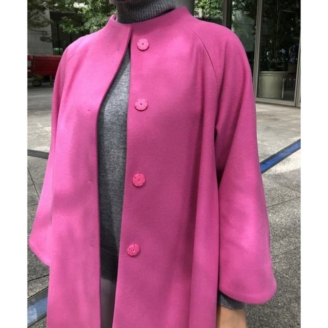 【美品】M・fil ♡メルトンAラインコート