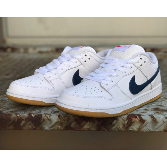 ☆超希少☆Dunk Low Orange Label White Navy