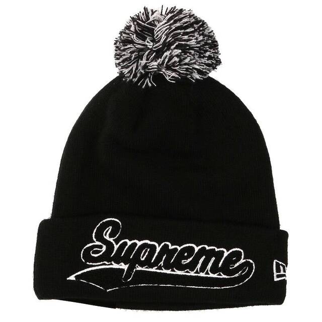 シュプリーム ×ニューエラ New Era 16AW Chenille Script Beanie