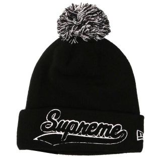 シュプリーム(Supreme)のシュプリーム ×ニューエラ New Era  16AW  Chenille Script Beanie シェニール スクリプト ビーニーニットキャップ メンズ(帽子)