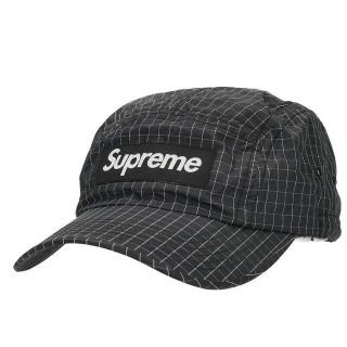 シュプリーム(Supreme)のシュプリーム  Reflective Camp Cap リフレクティブボックスロゴキャンプ帽子 メンズ(帽子)