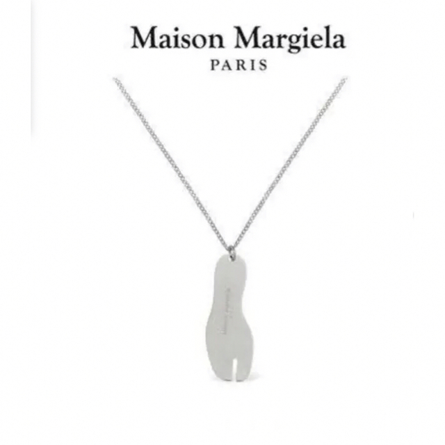 Maison Margiela マルジェラ ネックレス 足袋 タビ シルバー-