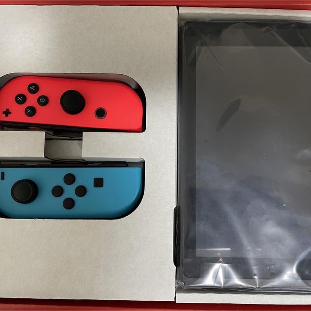 Nintendo Switch - [美品] 新型Nintendo Switch 本体 ネオンカラーの