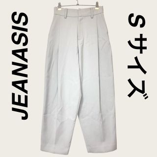 ジーナシス(JEANASIS)の【美品】JEANASIS／ジーナシス★ワイドテーパードパンツ レディース(カジュアルパンツ)