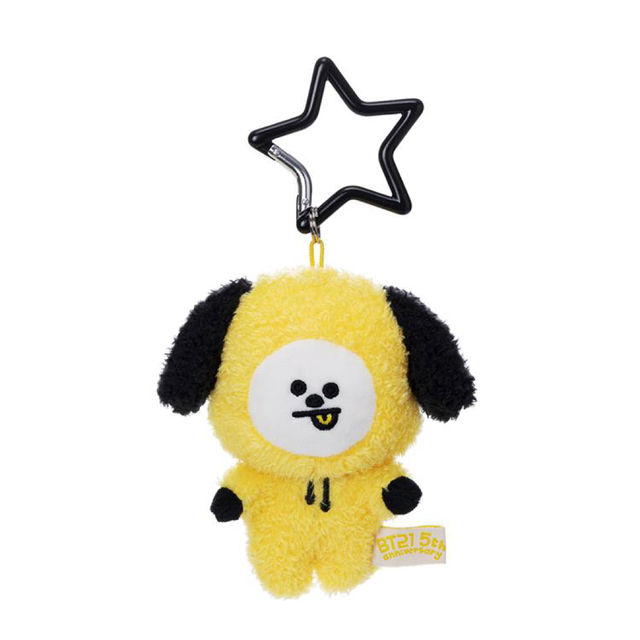 珍しい ロフト限定 チミー BT21 レインボーカラー 5周年記念 イエロー アイドル