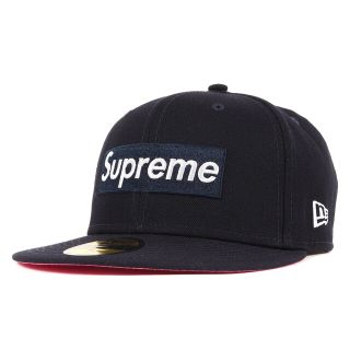 supreme シュプリーム キャップ ネイビー 総柄\nネイビー 紺 コイン柄