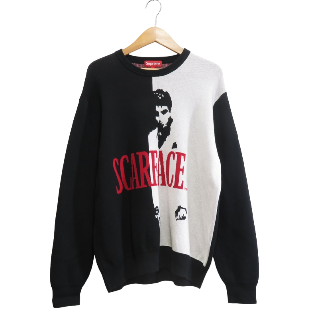 Supreme 17aw Scarface Sweater
