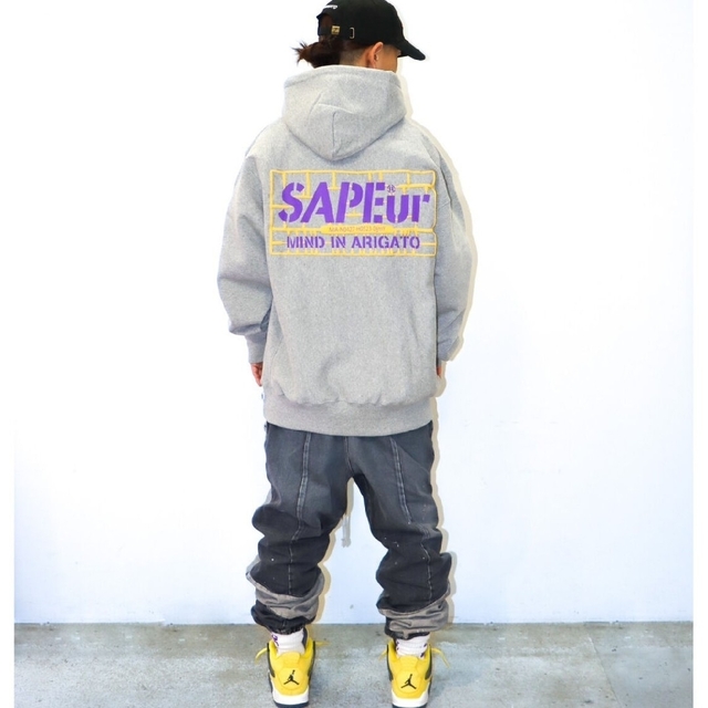 2XL　SAPEur VINTAGE DENIM TRACKPANTS メンズのパンツ(デニム/ジーンズ)の商品写真