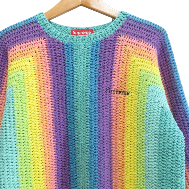 Supreme - Supreme 22ss Hand Crocheted Sweaterの通販 by UNION3