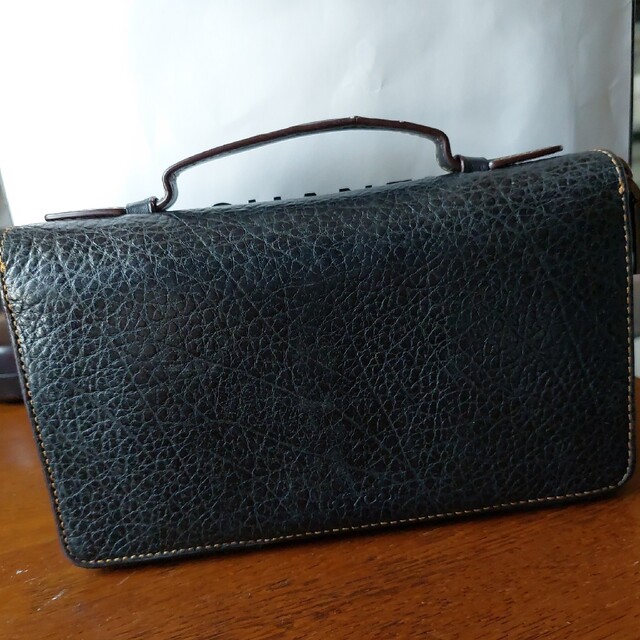 COACH オーガナイザー レザー トラベル セカンドバッグ 長財布F87104 | フリマアプリ ラクマ