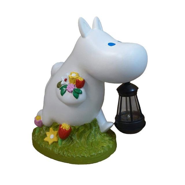 18％OFF】 サンファームSun farm ムーミンMoomin ソーラーランタン リトルミイ KC-5045