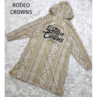 ロデオクラウンズ(RODEO CROWNS)のRODEO CROWNS ロデオクラウンズ ビックロゴ ロングカーディガン(カーディガン)