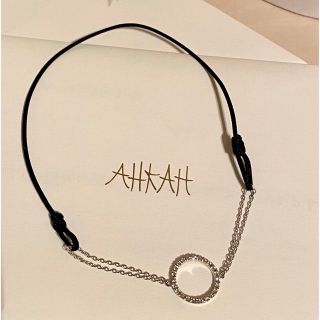 AHKAH - アーカーのティナサークルコードブレスレットの通販 by