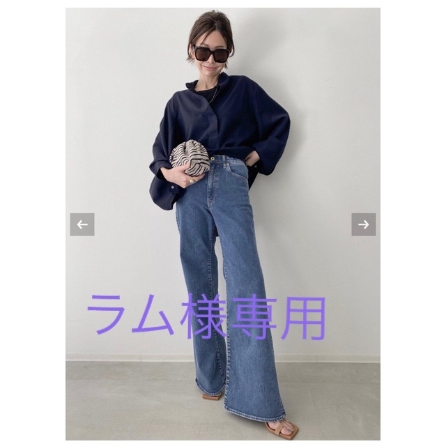 L'Appartement DEUXIEME CLASSE(アパルトモンドゥーズィエムクラス)のL'Appartement GOOD GRIEFWide Leg Denim レディースのパンツ(デニム/ジーンズ)の商品写真