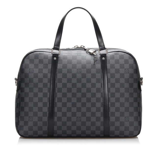 美品 ルイ ヴィトン ダミエ グラフィット ヨーン ビジネスバッグ ショルダーバッグ 2WAY N48118 PVC メンズ LOUIS VUITTON  【222-90089】