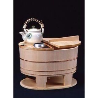 □新品□ 京都 中川木工芸 湯豆腐桶 さわら 亀一 湯豆腐の器に贅を