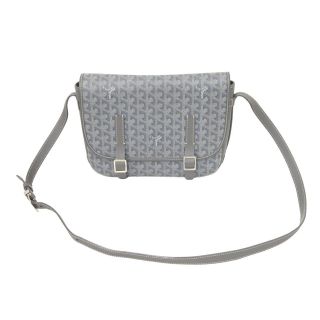 GOYARD ゴヤール 38190496800 ショルダーストラップ レザーストラップ ブラック シルバー金具 美品  47871