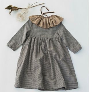 ザラキッズ(ZARA KIDS)の【美品】リジェール　フリルギャザー　付け襟(rz-19)(その他)